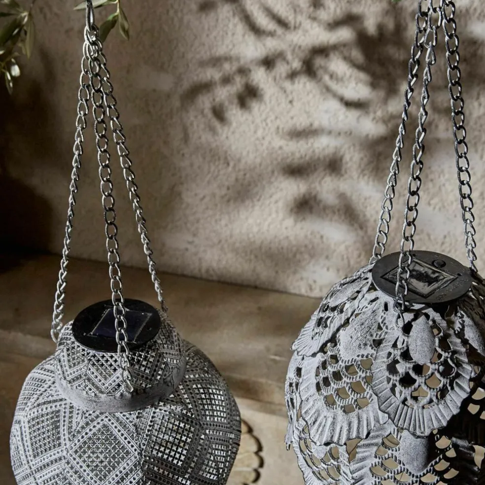 Lot de 2 lanternes solaires à suspendre Paale