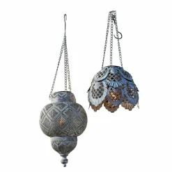 Lot de 2 lanternes solaires à suspendre Paale