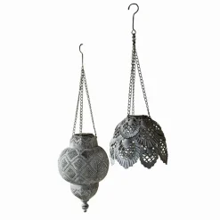 Lot de 2 lanternes solaires à suspendre Paale