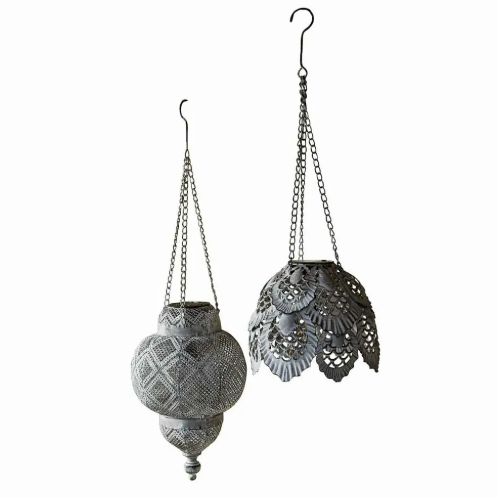 Lot de 2 lanternes solaires à suspendre Paale