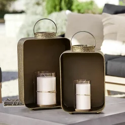 Lot de 2 lanternes Yvonand