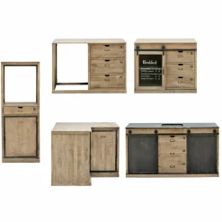 Lot de 5 éléments de cuisine Oakland