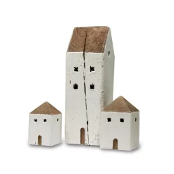 Lot de 3 maisons décoratives Lormont