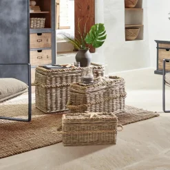 Lot de 3 malles Beckley