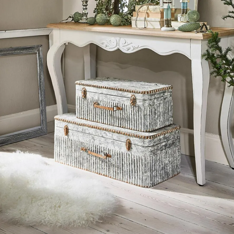 Lot de 2 malles Robyn