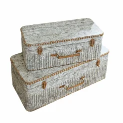 Lot de 2 malles Robyn