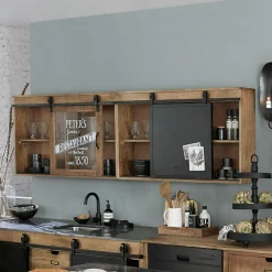 Lot de 2 meubles hauts Oakland