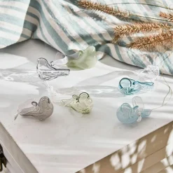 Lot de 6 oiseaux décoratifs Vouvry