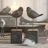Lot de 2 oiseaux décoratifs Juxivel