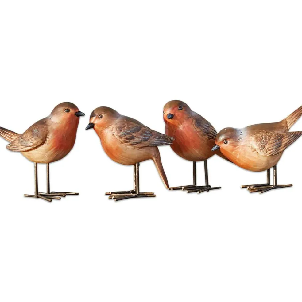 Lot de 4 oiseaux Siblings