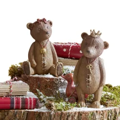 Lot de 2 oursons décoratifs Bonnal