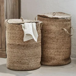 Lot de 2 paniers à linge Kory