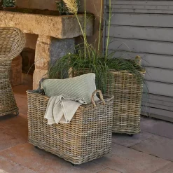 Lot de 2 paniers à plantes Gialousa