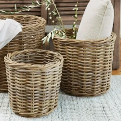 Lot de 3 paniers Avar