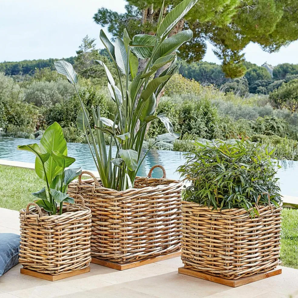 Lot de 3 paniers Chalet