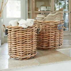 Lot de 2 paniers Marché