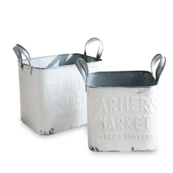 Lot de 2 paniers Market