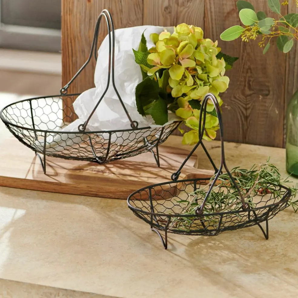 Lot de 2 paniers Serrie