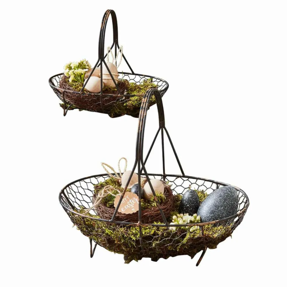 Lot de 2 paniers Serrie