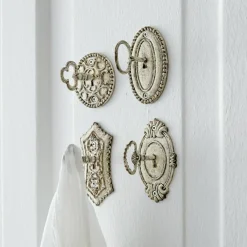 Lot de 4 patères Codrington