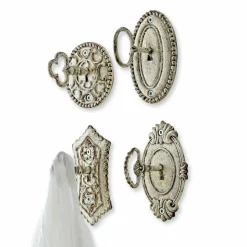 Lot de 4 patères Codrington