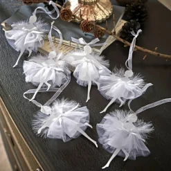 Lot de 6 pendentifs à suspendre Ursule