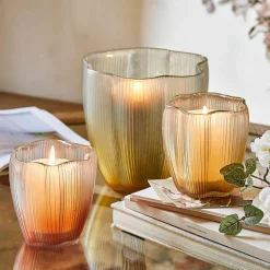 Lot de 3 photophores Antoinelle