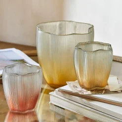 Lot de 3 photophores Antoinelle