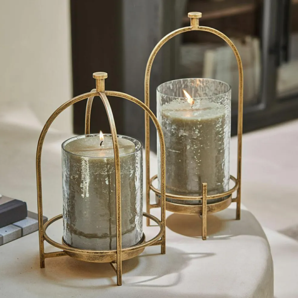 Lot de 2 photophores Biserre