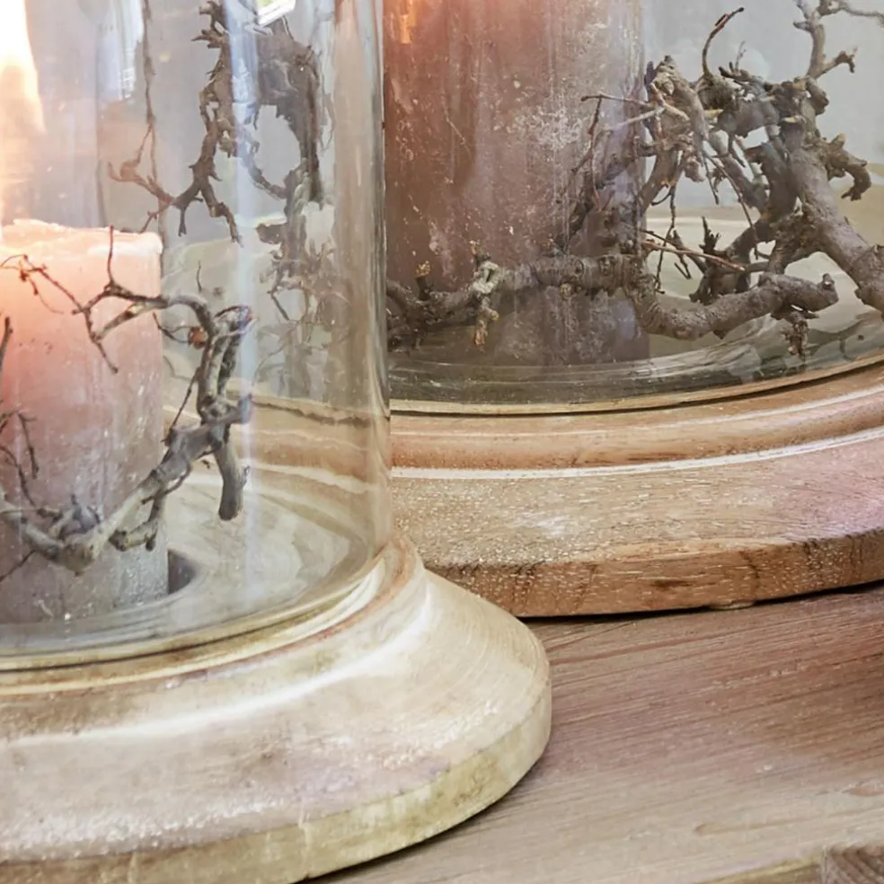 Lot de 2 photophores Bran