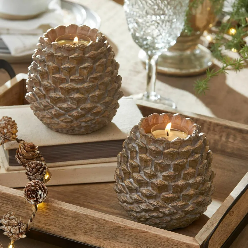 Lot de 2 photophores Butz