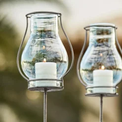 Lot de 4 photophores Calindra