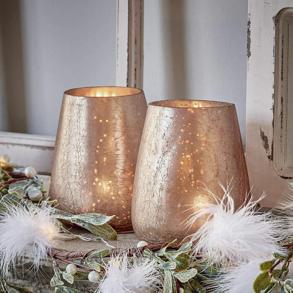 Lot de 2 photophores Chanut