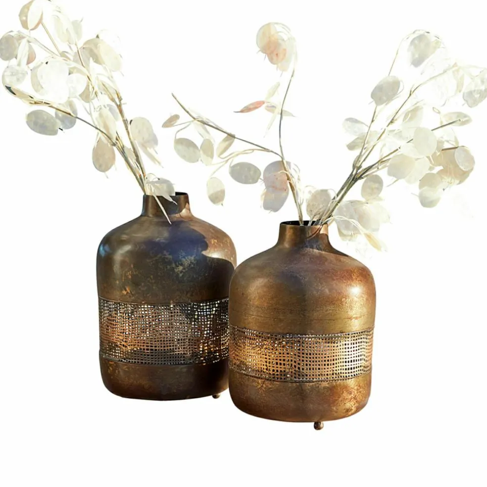 Lot de 2 photophores Cinziana