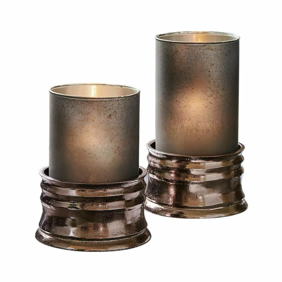 Lot de 2 photophores Eirun