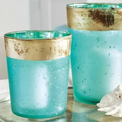 Lot de 2 photophores Ewena