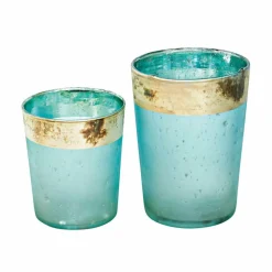 Lot de 2 photophores Ewena