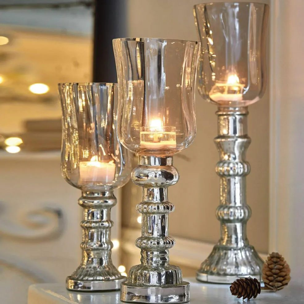 Lot de 3 photophores Fréjeville