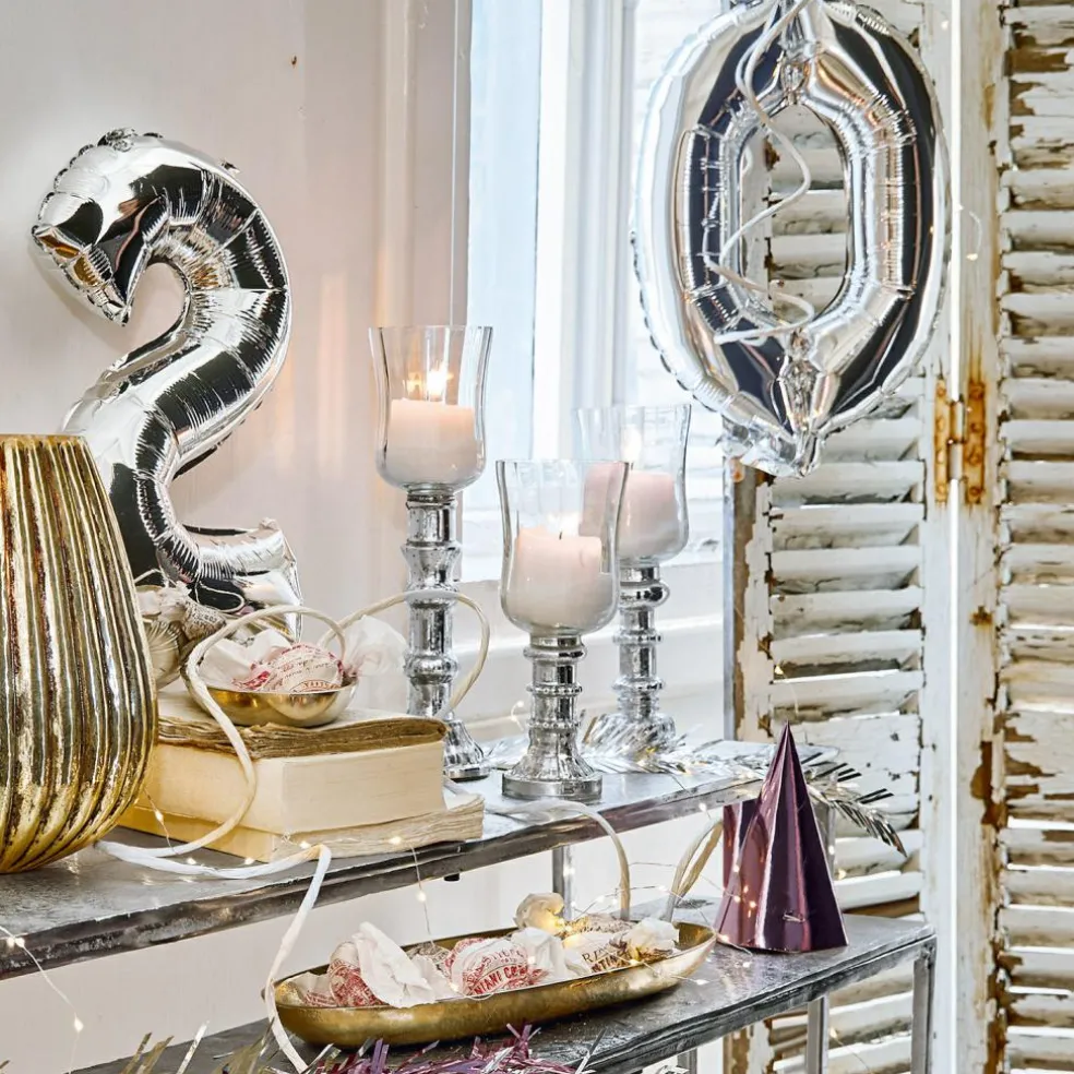 Lot de 3 photophores Fréjeville