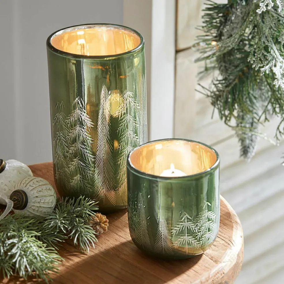 Lot de 2 photophores Harifaz