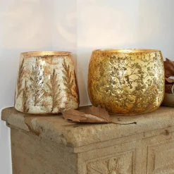 Lot de 2 photophores Hivalen