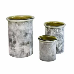 Lot de 3 photophores Iskira