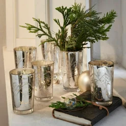 Lot de 6 photophores Latona