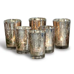 Lot de 6 photophores Latona