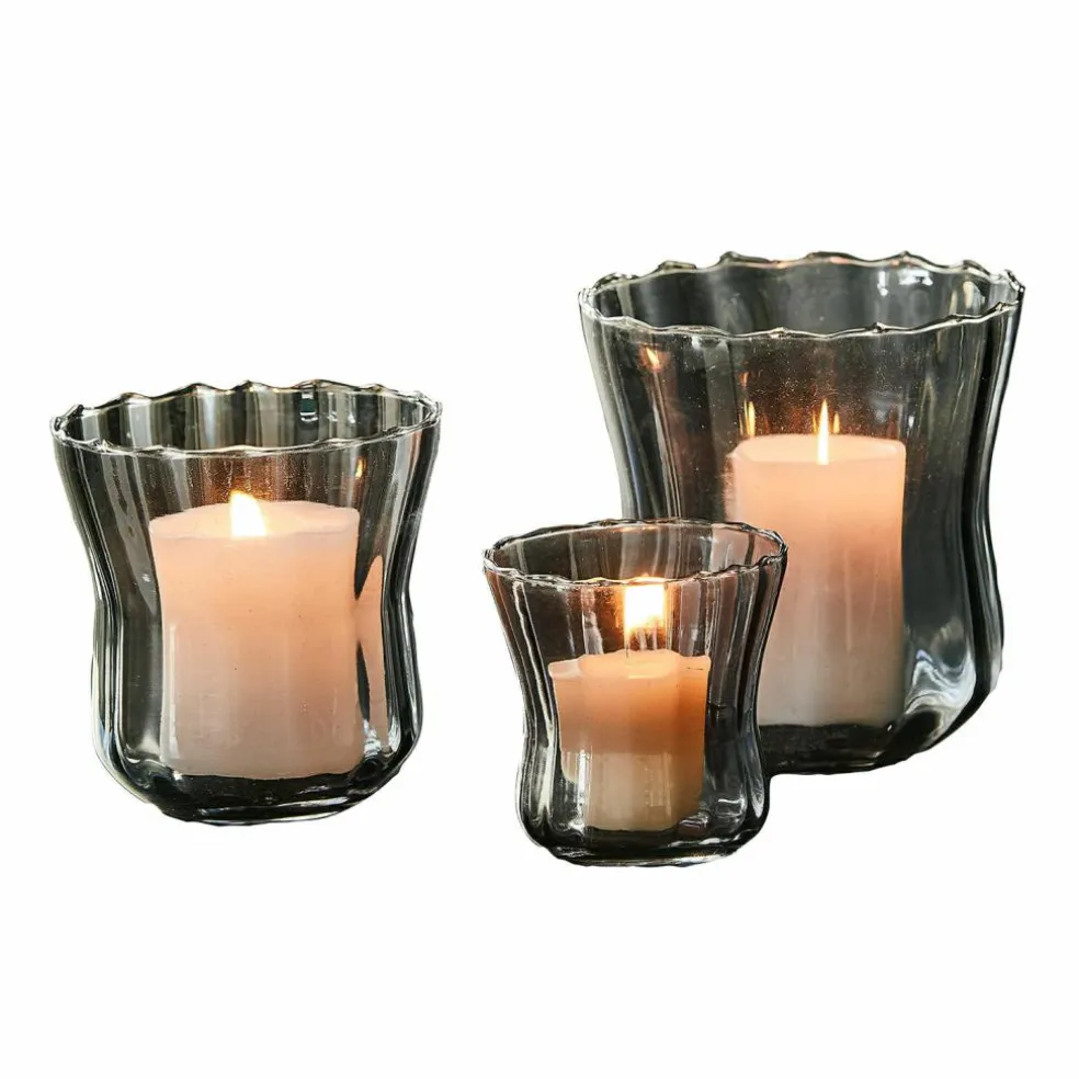 Lot de 3 photophores Lovire