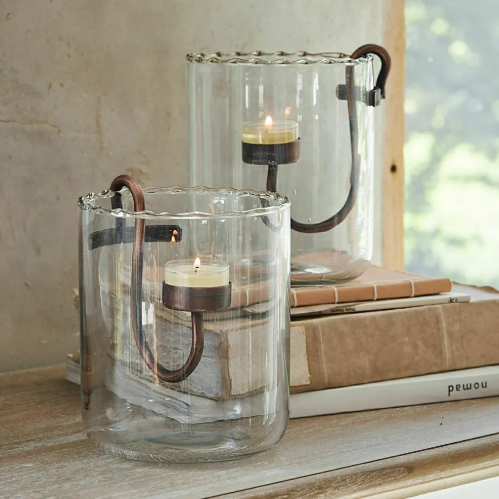 Lot de 2 photophores Lynn