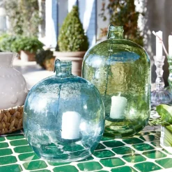 Lot de 2 photophores Michel