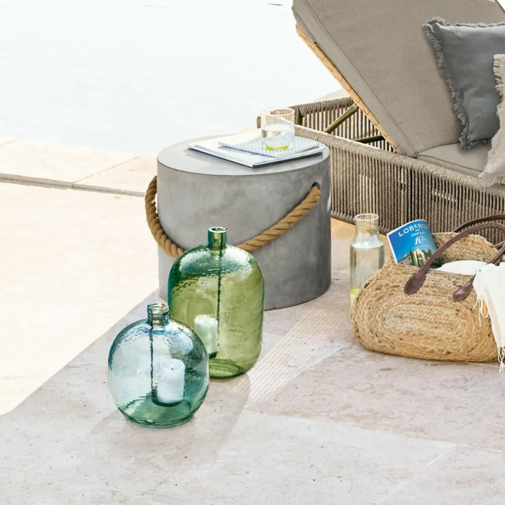 Lot de 2 photophores Michel