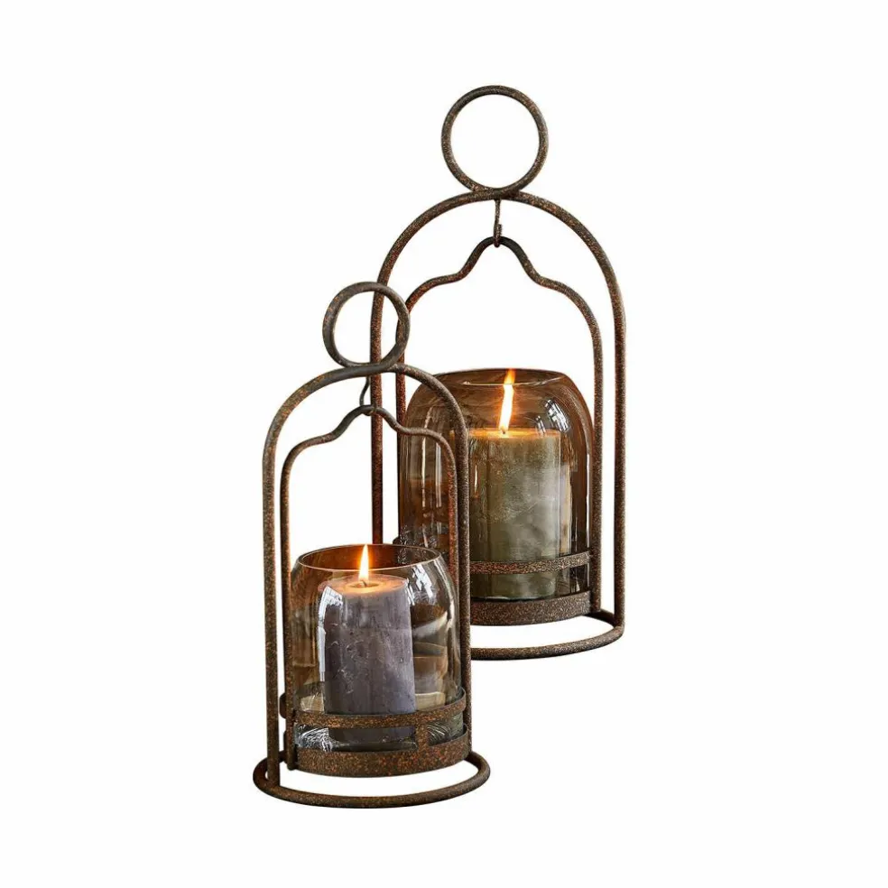 Lot de 2 photophores Émilisse