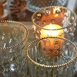 Lot de 5 photophores Rosienne